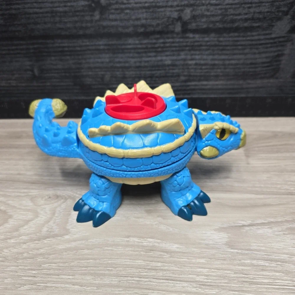 Fisher Price Imaginext Dinosaur Ankylosaurus Jurassic World Tail Swings